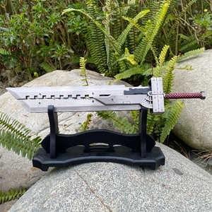 <span class=keywords><strong>Final</strong></span> <span class=keywords><strong>Fantasy</strong></span> VII Cloud Strife Assembler métal grande épée porte-clés métal épée jouets art 30CM de Chine fabricant - Product Image 2