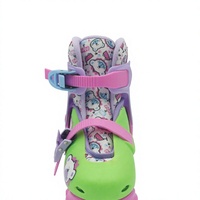 Patins à roulettes de vitesse lumineux en PU pour femmes, filles et enfants, pour l'entraînement sportif en extérieur en toute sécurité