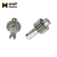 Arbre d'engrenage de haute précision IHF, module personnalisé d'usine 1 à 8, qualité de précision DIN6/7, équipement d'automatisation