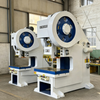 Presse mécanique J21S 125 tonnes à gorge profonde pour le poinçonnage multifonctionnel de métaux, avec moteur pour roulements de moteur