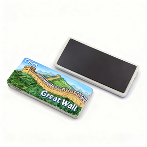 Wholesale Personalized Polyresin Scenic Design Refrigerator Souvenir Travel Decoration Resin <b>Fridge</b> Magnet - Product Image 5