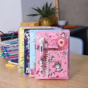 Caneta Esferográfica de Silicone em 6 Cores com Conjunto de Material Escolar, Presentes para a Volta às Aulas, Suprimentos de Papelaria Escolar - Product Image 1