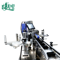 Machine de marquage et d'étiquetage laser haute vitesse 2-en-1 pour ligne de production d'emballage, système de traçabilité anti-contrefaçon