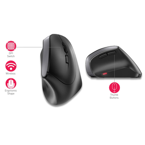 Top Selling 2.4g Ergonomic Mini Right-handed Waterproof Usb Optical <b>Wireless</b> Vertical Mouse for Computer Ms01 <b>Wireless</b> Vertical - Product Image 6