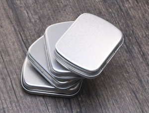 Wholesale New Design Flip Switch Close Style <b>Empty</b> square Metal Tinplate <b>Box</b> Surface Printing Color/logo Tin <b>Box</b> with Hinged Lid - Product Image 4