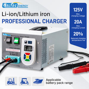 AC pil şarj cihazı V/110V ayarlanabilir şarj voltajı ve akımı için çok fonksiyonlu Li Ion/LiFePO4 220 - Product Image 3