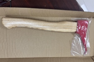 ไม้ท่อนเหล็กคาร์บอนแบบมีแกนสำหรับยกฟืนแบบเคลื่อนย้ายได้ - Product Image 4