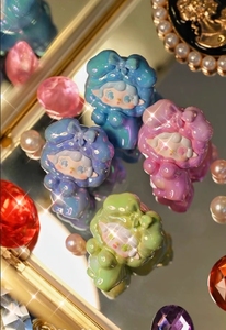 Yooki originale rivestiti di ossigeno simpatici giocattoli di moda alla moda giocattolo scatola cieca ornamento da tavolo immagine della bambola regalo di compleanno della ragazza cieca - Product Image 6