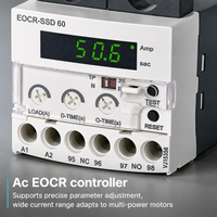 Relais de protection moteur numérique de précision EOCR-SSD 220V, relais thermique électronique réglable contre les surcharges pour pompes et ventilateurs industriels