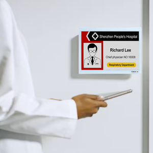 Wandmontierter E-Ink Werbebildschirm E-Ink E-Paper Digitale Beschilderung Display Intelligentes Elektronisches Regal-Etikett für Bank Büro Krankenhaus - Product Image 1