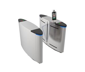 Haute qualité Wifi contrôle fort moteur Double entrée latérale porte coulissante installation en ligne Service de guidage tourniquet pratique - Product Image 3