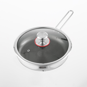 Juego <span class=keywords><strong>de</strong></span> <span class=keywords><strong>Sartenes</strong></span> Antiadherentes <span class=keywords><strong>de</strong></span> Acero Inoxidable 316 <span class=keywords><strong>de</strong></span> Alta Calidad al por Mayor, Juego <span class=keywords><strong>de</strong></span> Utensilios <span class=keywords><strong>de</strong></span> Cocina, Sartén para Freír con Diseño <span class=keywords><strong>de</strong></span> Panal <span class=keywords><strong>de</strong></span> Abeja - Product Image 3