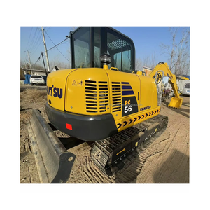 Nouvelle Arrivée - Excavatrice sur Chenilles d'Occasion Komatsu PC56 de 5 Tonnes avec Moteur, Boîte de Vitesses, Pompe et Engrenages - Prix Abordable à Vendre - Product Image 3