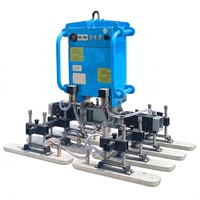 Nouvelles normes européennes – Ventouses électriques réglables 300 kg avec moteur, système de double aspiration, alimentées par batterie, rotation à 360° pour sandwichs