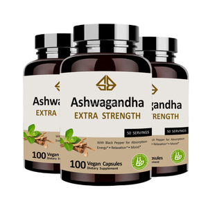 แคปซูลสารสกัดรากอัชวากันธาแบบ OEM 5000 มก. ออร์แกนิก สำหรับผู้ใหญ่ เสริมสร้างภูมิคุ้มกัน บำรุงความจำ การนอนหลับ ความแข็งแรง และความทนทาน - Product Image 4