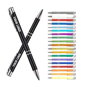 Wsy456 Promotional With Logo Customized Advertising Ballpoint Engraving Personalized Gift Metal Ball Pen - Product Image 1