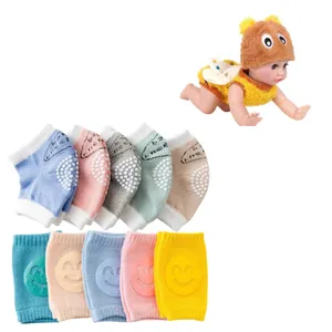 Baby Knies chützer zum Krabbeln OEM Hot Sale Großhandel Anti Slip Atmungsaktive Baumwolle Free Fashion Soft Thick Baby Safety Knies trümpfe