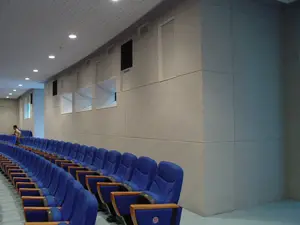 Acoustic PET Soundproof Wall Panels 3D Hexagon Decorative Polyester Felt Board For Auditorium Studio KTV And Room