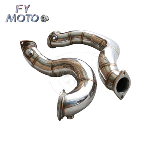 Tubo de escape doble Tur * bo para N54, E90, E91, E92, <span class=keywords><strong>E93</strong></span>, E82, 135i, <span class=keywords><strong>335i</strong></span> - Product Image 2