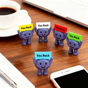 Nueva Figura de PVC Inspiradora con la Frase 'You Rock', Regalo Motivacional para Adultos - Product Image 3
