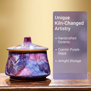 Pot <span class=keywords><strong>en</strong></span> céramique artisanal exquis <span class=keywords><strong>en</strong></span> porcelaine Jun, écologique, compatible lave-vaisselle, multi-usages, glaçure bleu montagne, pour thé et <span class=keywords><strong>café</strong></span> - Product Image 4