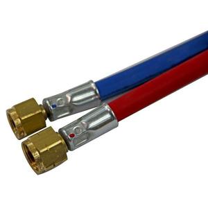 Tuyaux jumeaux autogènes EWM Ø 11 mm avec alimentation en gaz et réducteur de pression Fournitures de soudage et de soudure - Product Image 1