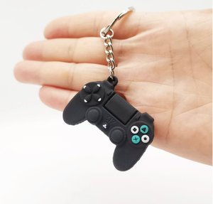 Silikon kılıf <span class=keywords><strong>ps4</strong></span> denetleyici küçük hediye için Sony Play Station 4 Slim <span class=keywords><strong>Pro</strong></span> için anahtarlık yumuşak kauçuk Gamepad Joystick aksesuar - Product Image 4