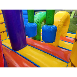 Château gonflable commercial à thème banane coloré, très populaire, avec toboggan, pour divertissement extérieur ou <span class=keywords><strong>location</strong></span> d'équipements de fête - Product Image 3