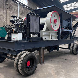 Concasseur à mâchoires diesel de petite taille pour l'exploitation minière et le concassage de roches en carrière - Product Image 2