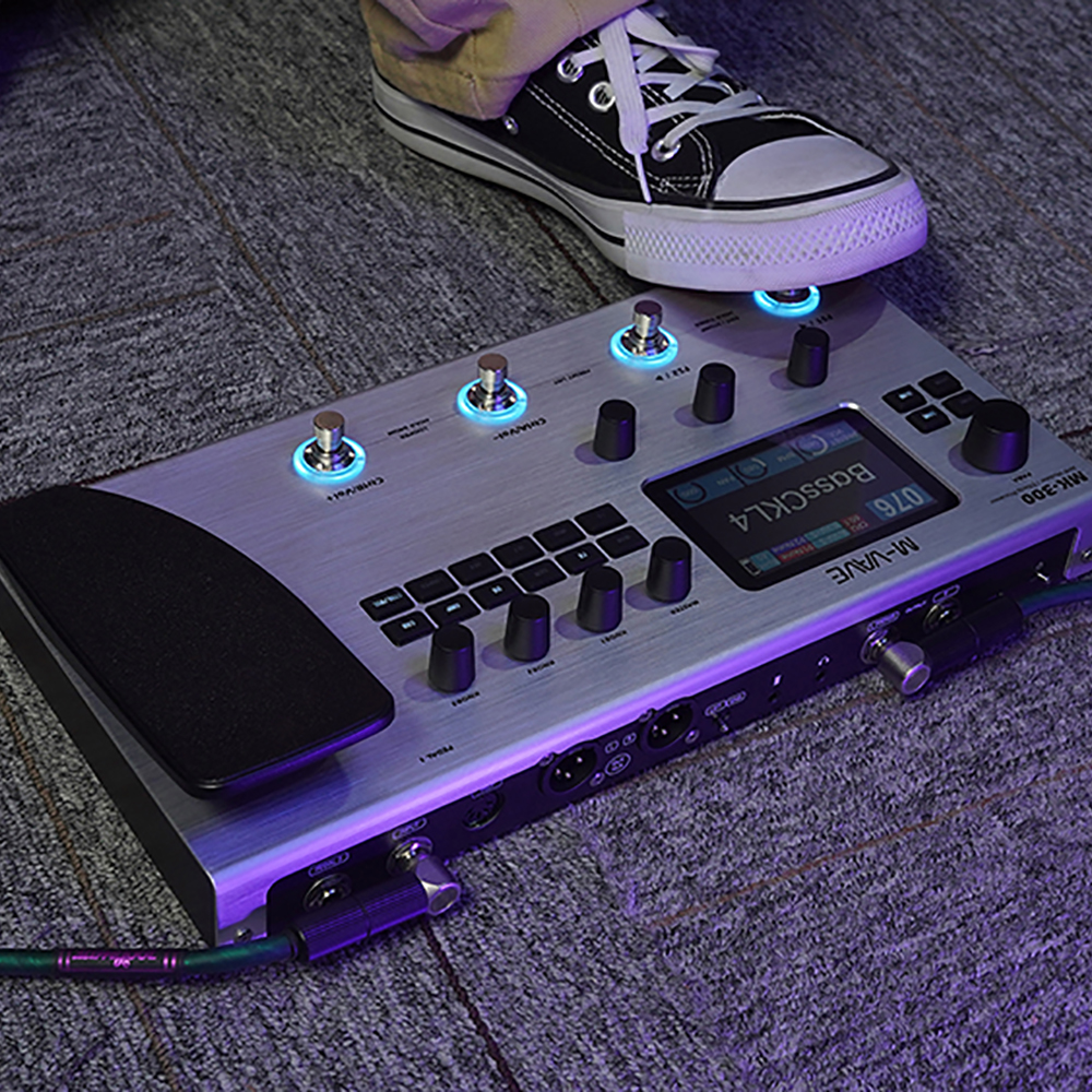 M-VAVE MK-300 Pedal - 360+ Effect Types Looper for Guitar