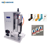 Étiquettes pliées personnalisées pour chaussettes, étiquettes pliables pour machine d'étiquetage avec moteur, haute capacité, faciles à utiliser