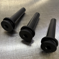 Pasacables de cuello largo de EPDM personalizado para protección de arneses de cables automotrices