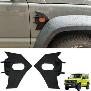 TELLIKA 5 puerta exterior embellecedor guardabarros lámpara coche lateral intermitente luz cubierta para Suzuki Jimny Sierra JB74 accesorios 2018 2024 - Product Image 6