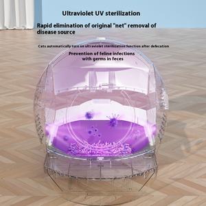 Prix de gros Bon marché Bac à <span class=keywords><strong>litière</strong></span> intelligent pour chat Bac à <span class=keywords><strong>litière</strong></span> intelligent automatique Bac à <span class=keywords><strong>litière</strong></span> automatique pour chat - Product Image 3