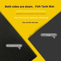 Coussin de protection pour aquarium, verre ultra-clair, isolation thermique, absorption des chocs, antidérapant, coussin de fond épaissi