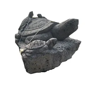 Grande <span class=keywords><strong>pierre</strong></span> <span class=keywords><strong>de</strong></span> <span class=keywords><strong>lave</strong></span> sculptée, décoration <span class=keywords><strong>de</strong></span> jardin pour la maison, sculptures en pierres, à vendre, 6 pouces - Product Image 1