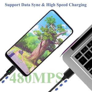 Mới Đến Nhanh Chóng Sạc Mạnh Mẽ Nam Châm Micro USB/Loại C/8Pin Từ Tính Sạc Cáp - Product Image 6