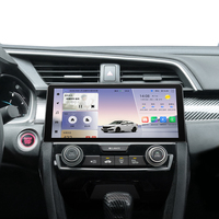 Système multimédia automobile Android UIS7865 10,33 pouces pour Honda Civic 2016 - 2021 CarPlay Android Auto Écran tactile Stéréo GPS Navigation