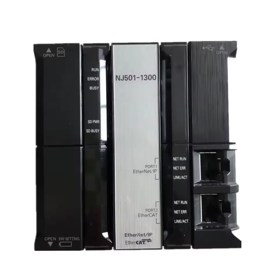 PLC modul unit CPU asli baru NJ501-1300 NJ501-1400 NJ501-1500 NJ501-5300