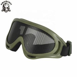 Outdoor Hiking <b>Eyewear</b> Tactical Eye Protection Mask Metal Mesh Glasses Camping Hunting Safety Goggle - Product Image 6
