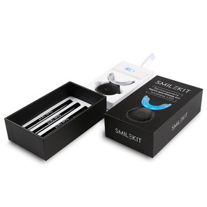 Kit de blanchiment dentaire LED rechargeable personnalisé en usine avec lumière sans fil et gel pour usage domestique, système professionnel de soin du sourire - Product Image 4