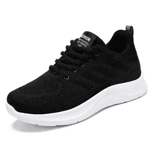 Chaussures de sport athlétiques coréennes pour femmes, confortables, respirantes, en mesh, séchage rapide, pour la course et la marche - Product Image 1