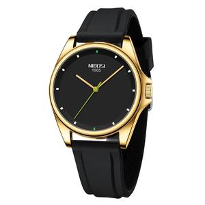 นาฬิกาข้อมือควอตซ์ของผู้ชายหรูหราโลหะสแตนเลสสตีลกล่องอัลลอยกันน้ำดีไซน์คลาสสิกเรียบง่าย - Product Image 1