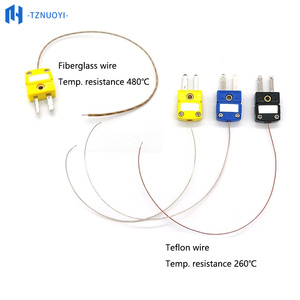 Ligne de mesure de température de type K TT/GG/HH-K-30/36, connecteur enfichable, thermocouple à soudure, ligne de <span class=keywords><strong>test</strong></span> de détection de température - Product Image 4