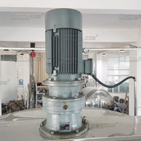 Machine de chauffage de vapeur de mélangeur d'homogénéisateur de cisaillement élevé d'acier inoxydable de 3000 L pour la production chimique cosmétique de nourriture pompe à moteur de 220V