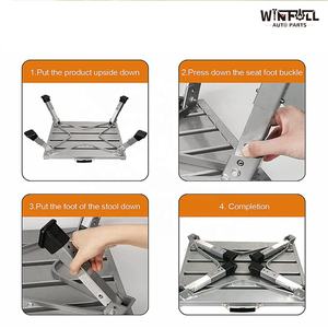 <strong>Ladder</strong> Workbench Working Platform Aluminium Folding Platform Rv <strong>Step</strong> <strong>Stool</strong> Platform <strong>Ladder</strong> Portable <strong>Ladder</strong> - Product Image 4
