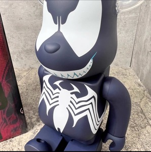 Figurine d'action Bearbrick <span class=keywords><strong>Venom</strong></span> 400% de haute qualité, jouet décoratif pour la maison, cadeau tendance, ornement artistique pour la maison - Product Image 4