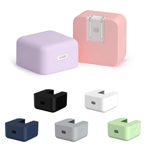 Funda Protectora de Silicona para <span class=keywords><strong>Cargador</strong></span> de Apple A3365, Funda Protectora para <span class=keywords><strong>Cargador</strong></span> Dinámico de 40W para iPhone Nuevo - Product Image 1
