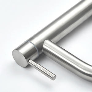 Robinet simple froid HLK en acier inoxydable 304, robinet de lavabo de comptoir pour la maison, robinet haut <span class=keywords><strong>avec</strong></span> noyau de valve en céramique - Product Image 4