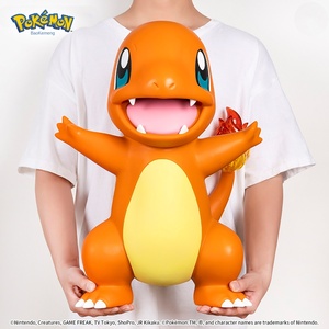 Baokemeng Pokmon Figurines en verre de <span class=keywords><strong>grande</strong></span> <span class=keywords><strong>taille</strong></span>, faites à la main, Dragon de feu, Pikachu, Gengar, Fantôme, Jouet de mode, Ornements de collection - Product Image 5